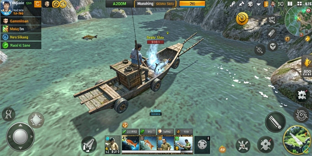 Tangkapan ikan besar dalam A200M yang menakjubkan.