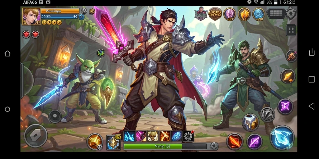 Tampilan gameplay AIFA66 yang seru dan imersif dalam dunia ARPG.