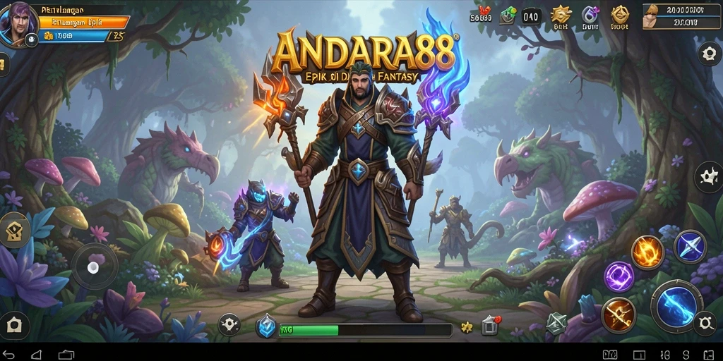 Gameplay ANDARA88 yang menarik dan grafis menawan.