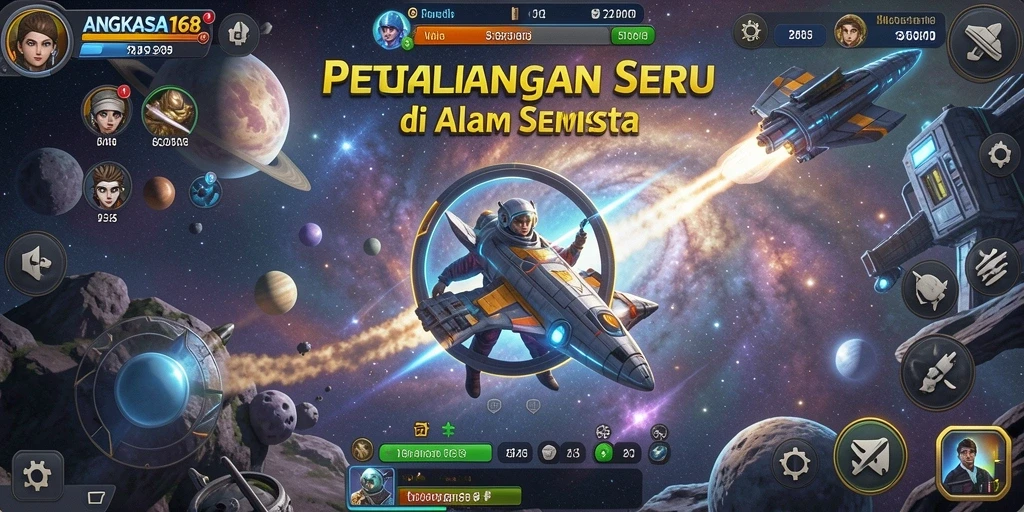 Tangkapan layar dari gameplay seru di ANGKASA168
