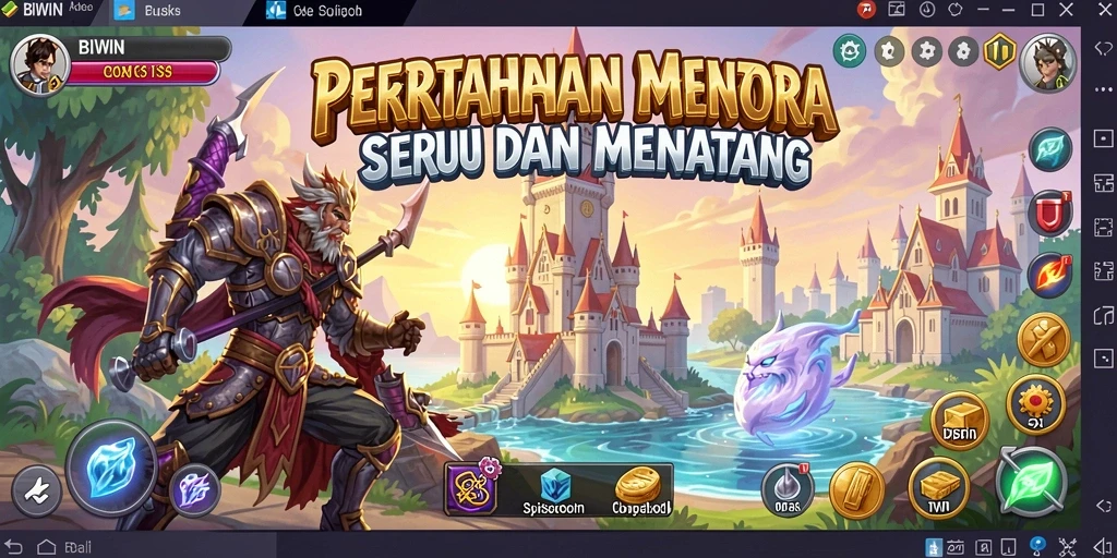 Menampilkan gameplay seru dan strategis di BIWIN.