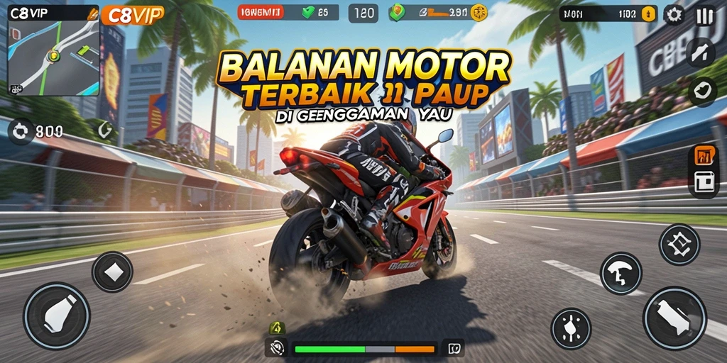 Tampilan gameplay <strong>C8VIP</strong> yang intens dan mendebarkan.