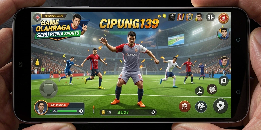 Tangkapan layar menunjukkan gameplay olahraga yang seru di CIPUNG138.