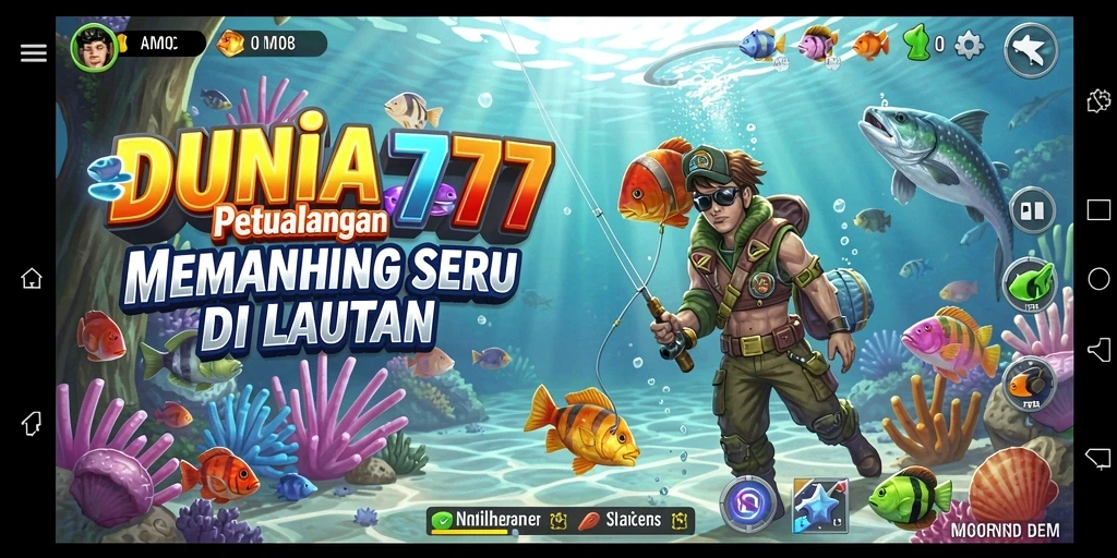 Tampilan gameplay DUNIA777 yang seru dan menakjubkan.