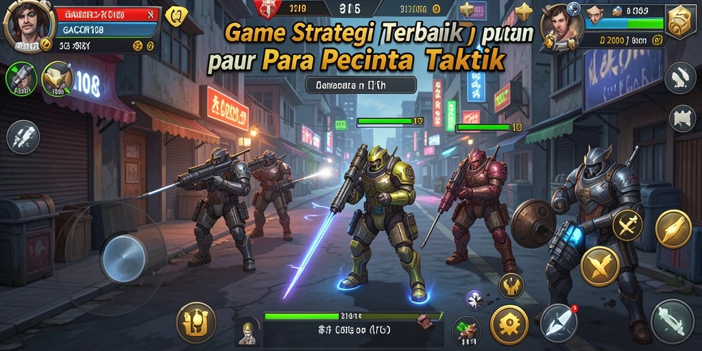 Tampilan gameplay GACOR108 yang memikat dan strategis.