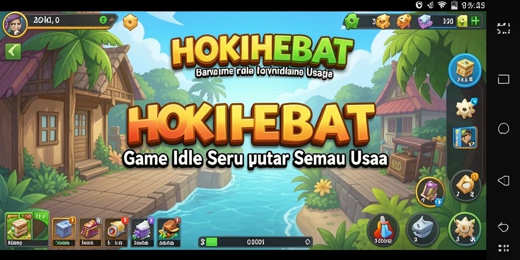 Tampilan gameplay HOKIHEBAT yang menarik dan interaktif.