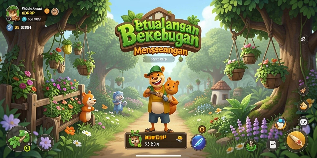 Gameplay Farming yang menarik dan interaktif di IDRRP.
