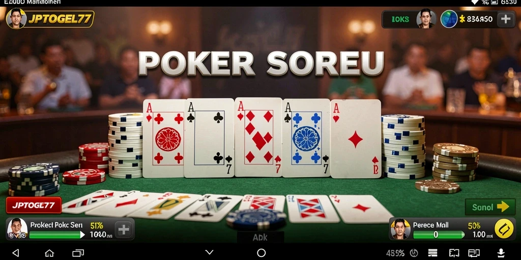 Tampilan gameplay di JPTOGEL77 yang seru dan menantang.