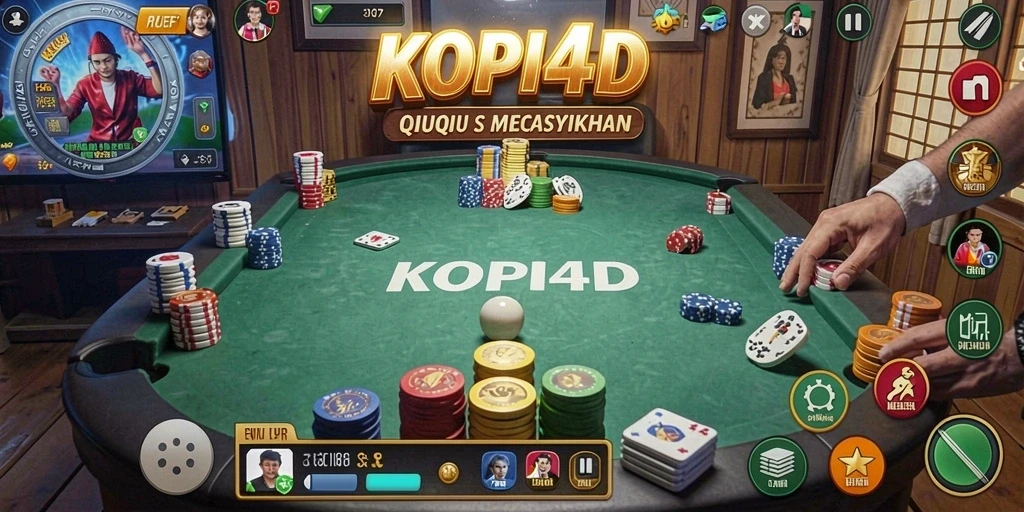Tampilan gameplay KOPI4D yang seru dan menegangkan.