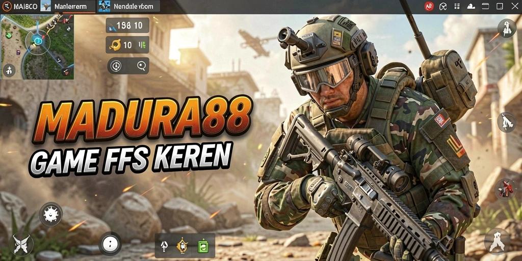 Tampilan mendebarkan dari gameplay berintensitas tinggi MADURA88.