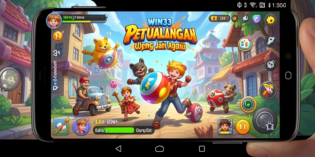 Gameplay seru dan menantang di WIN33 dengan karakter yang lucu.